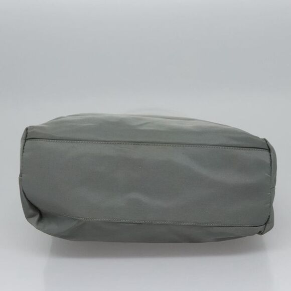 Prada Tessuto Grey Synthetic Shoulder Bag (Pre-Owned) - Picture 9 of 16